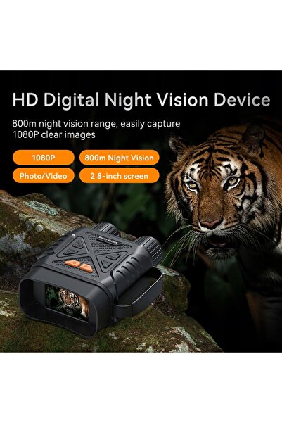 NO BRAND EMEBAY HD 1080p Zoom 10X Rază de acțiune 800M Ecran de 2.8 " Ochelar...