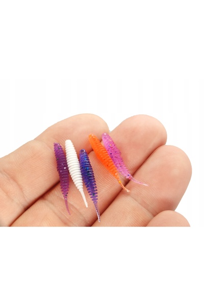 NO BRAND Set de momeli de pescuit la copcă Tanta Ice Soft 25mm - Cutie cu 100...