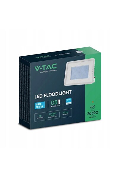 NO BRAND Proiector LED V-Tac 300W Samsung Chip Pro-S Alb Vt-44300 6500K 26390...
