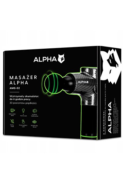 NO BRAND Pistol de masaj Alpha, Pistol de masaj Pro, Aparat de masaj pentru s...