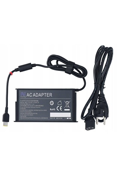 NO BRAND Adaptor încărcător pentru Lenovo 230W, priză dreptunghiulară, vârf s...
