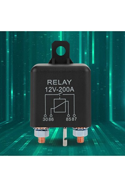 NO BRAND 12V 200A RELEU DE COMUTARE DE PUTEREA MICĂ, COMUTATOR DE PORNIRE AUTO