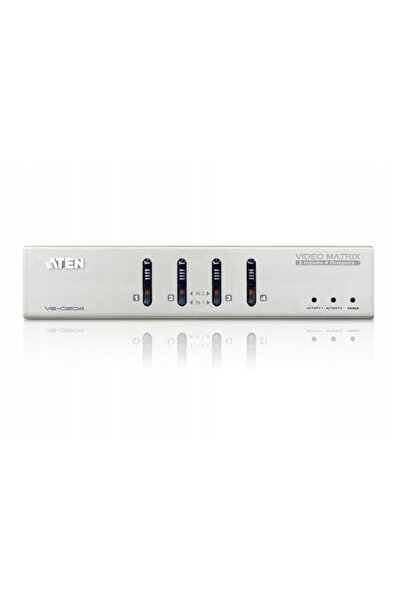 NO BRAND Aten Vs-0204 Comutator 4x4 VGA Audio 200Mhz Matrice