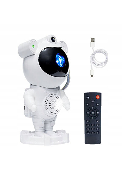 NO BRAND Proiector de stele pentru copii, Boxă Bluetooth Astronaut, Lampă de ...
