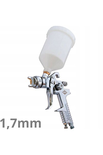 NO BRAND Pistol de vopsit HVLP 45191, duză de 1,7 mm, cu aer comprimat