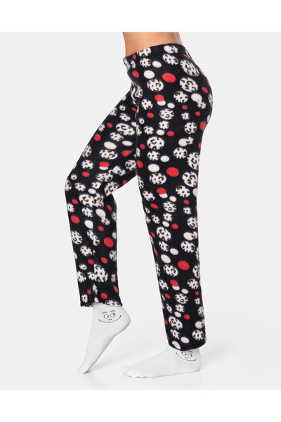 NO BRAND Pijamale groase și călduroase de damă, din fleece și blană, tricou, ...