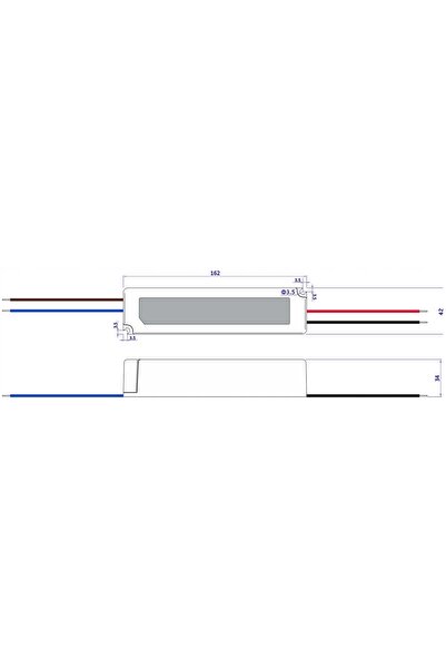 NO BRAND Sursă de alimentare 12V 100W 8.3A pentru benzi luminoase LED, Transf...