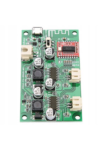 NO BRAND Pytka wzon amplificator de putere Bluetooth 2x6W DC 5V