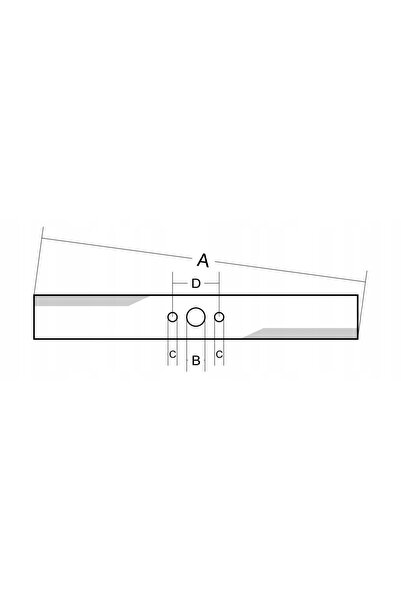 NO BRAND CUȚIT PENTRU ROBOTE PENTRU CULEGerea FRUCTELOR STIHL iMOW 28cm 63097...