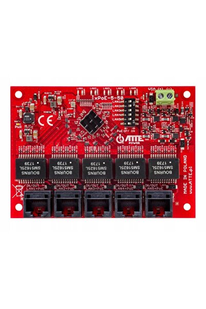 attendmon Switch PoE 5 porturi Gigabit Xpoe-5-50-Of Atte
