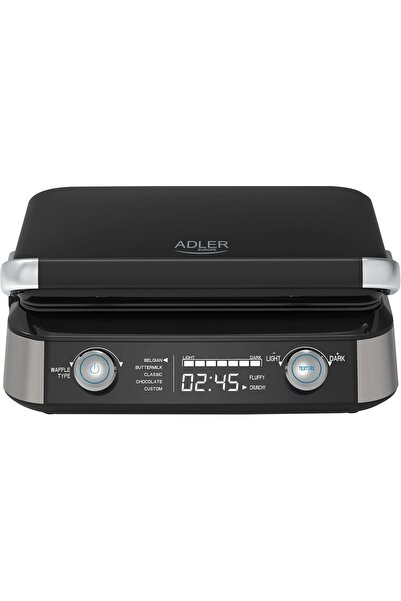 NO BRAND Gofrownica 1600 W LED Antiaderentă 5 Programe Napolitane Crocante