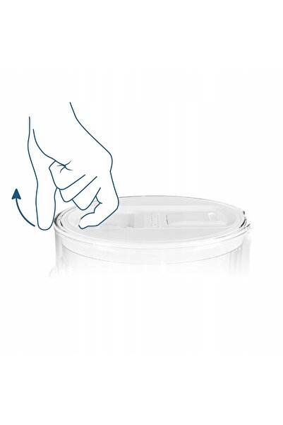 NO BRAND Wessper D1 Solid Futureflow 2,8L Cană filtrantă albă + 6 filtre