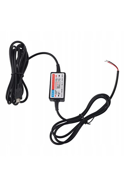 NO BRAND Adaptor de alimentare pentru camere auto/detector radar Mini USB 12V...