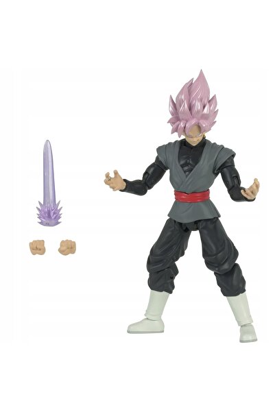 NO BRAND DRAGON BALL DRAGON STARS SERIA FIGURINA SUPER SAIYAN ROSE CZARNY GOK...