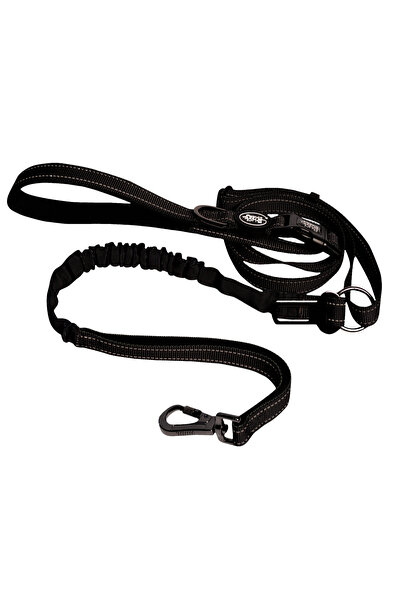 Bud & Billy Urban Black Handsfree Dog Harness 145-225x2.5cm