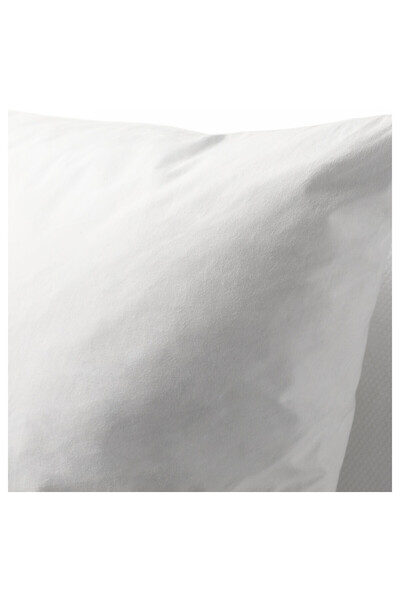 NO BRAND PERNĂ INTERIOARĂ DIN PENE, CULOARE CREM, 65X65 CM