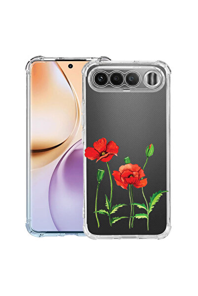 bestcase ® Husa Anti Shock Case For Realme 16, Red Poppy, 3156793 AS 643