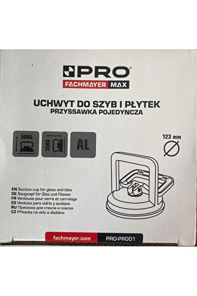 NO BRAND Suport pentru sticlă și plăci ceramice 50KG Ventuză competitivă PRO-...
