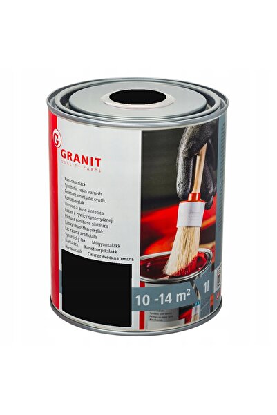 NO BRAND Lakier Ral 9005 Negru Intens 2.5L Granit 270491