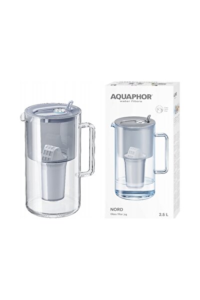 Aquaphor Morion Cană filtrantă din sticlă Aquaphor Nord 2,5L cu cartuș A5 (35...