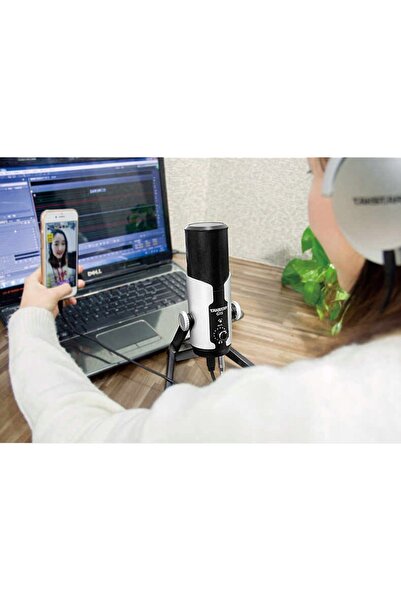 NO BRAND Takstar Gx6 Microfon Condenser Stereo USB cu Gain