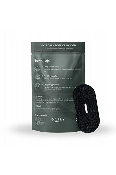 NO BRAND Plasture Daily Breathe pentru gură, bandă premium anti-sforăit pentr...