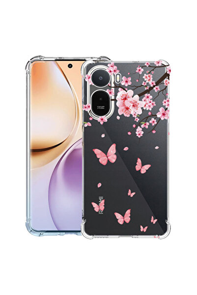 bestcase ® Husa Anti Shock Case For Xiaomi Redmi A7 Pro, Pink Cherry Blossom ...