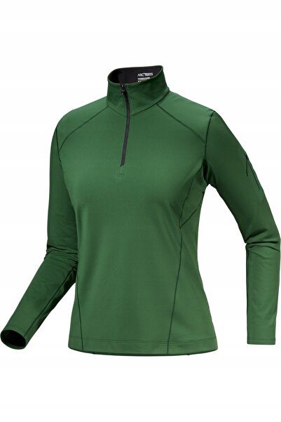 NO BRAND Arcteryx Bluză termică de damă Rho cu guler cu fermoar