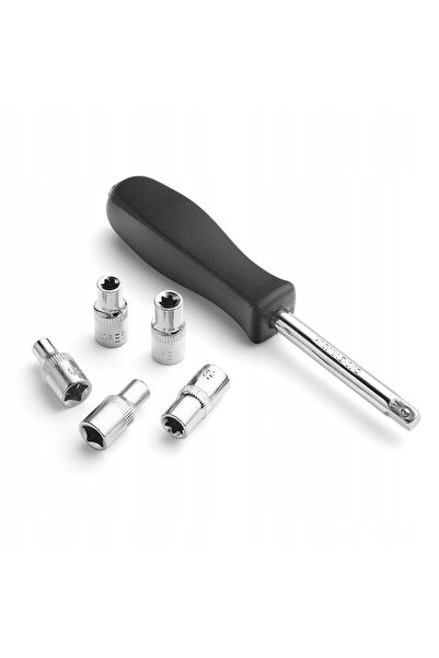 NO BRAND Trusă de scule 53 piese Chei tubulare cu clichet de 1/4 inch pentru ...
