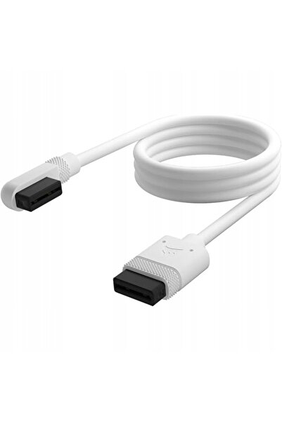 NO BRAND Cablu Corsair iCUE Link Slim - 2x 200mm Drept / Slim 90 °   Alb