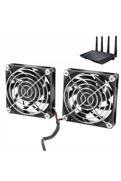 NO BRAND Ventilator de răcire router USB 5V pentru router Asus Rt-Ac68U Ac86U...