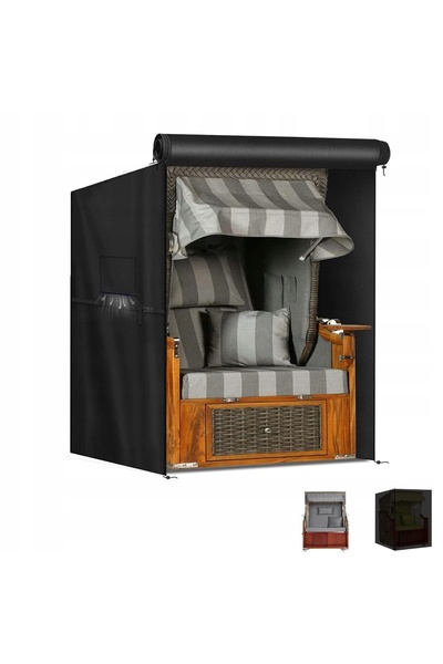 NO BRAND Husă de protecție pentru scaun de plajă, impermeabilă, 420D - 155X95...