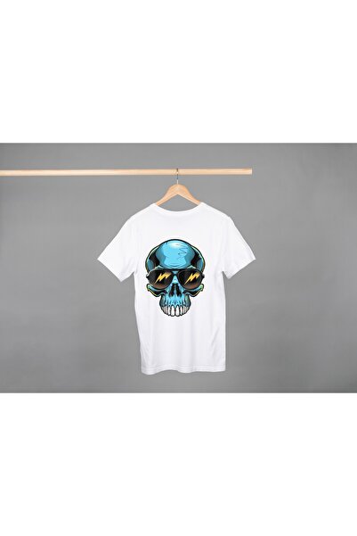 Noname Tricou Unisex Bumbac Premium Casual " Vector skull skull artwork " Ins...
