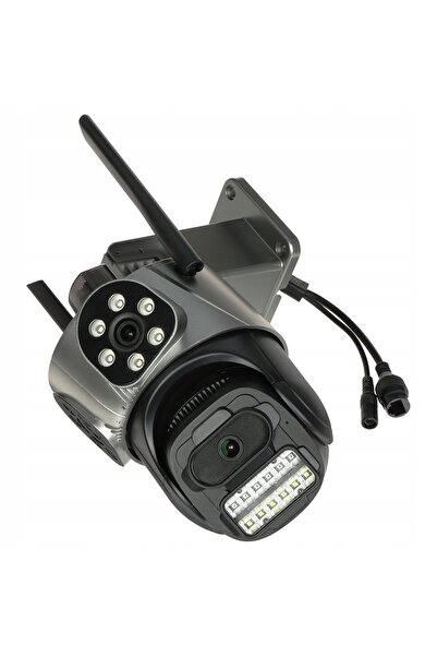 NO BRAND Cameră IP Externă Rotativă Icsee-W92Sd-3 Wi-Fi Panoramică Color