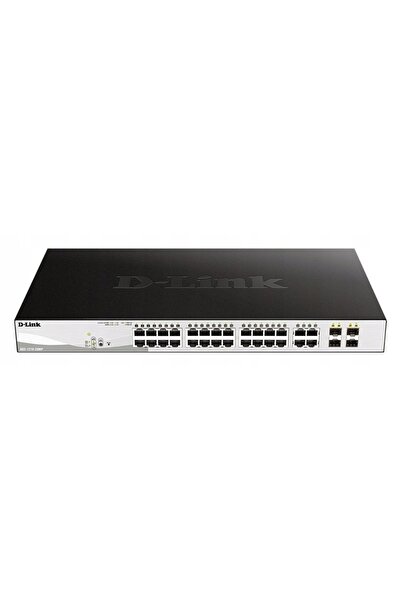 D-Link Switch Dgs-1210-28Mp 24X Poe+ 370W 4X Sfp Gigabit Smart Switch