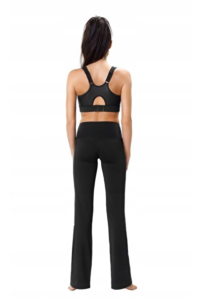 NO BRAND Pantaloni de trening sport pentru femei, croială dreaptă, pentru ant...