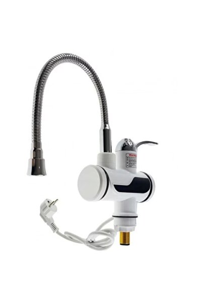 EMATTEIRO Robinet Electric Flexibil pentru Încălzit Apă Instant, Montare Chiu...
