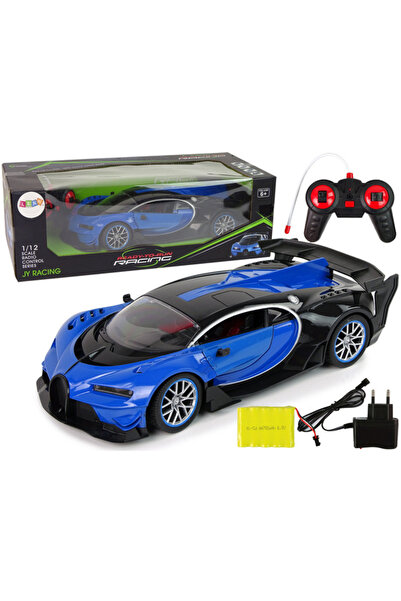 LEAN Masinuta Sport cu Telecomanda 1:12, Lumini LED, Usi Actionate din Teleco...