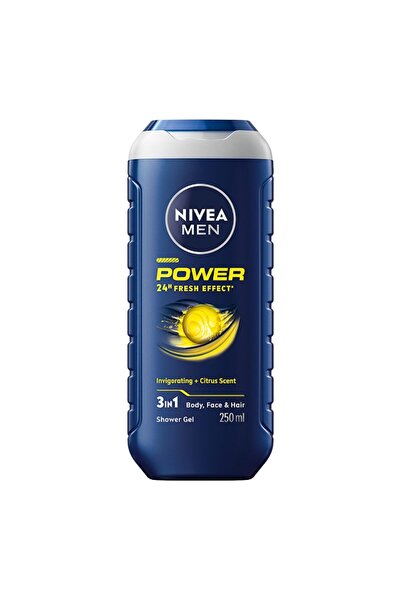 NIVEA Αφρόλουτρο, Νιβέα, 250 ml Men Power 24H Fresh Effect