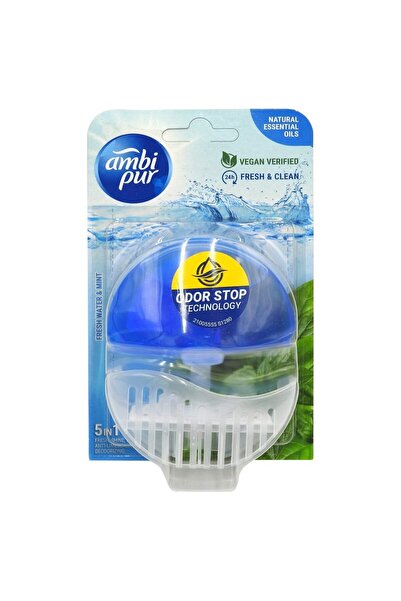 Ambi Pur Αποσμητικό Τουαλέτας, Ambi Pur, 5 σε 1, 55 ml, Δροσερή Μέντα