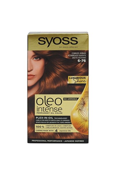 Syoss Vopsea pentru Par, Syoss, Oleo 6/76 Warm Cooper