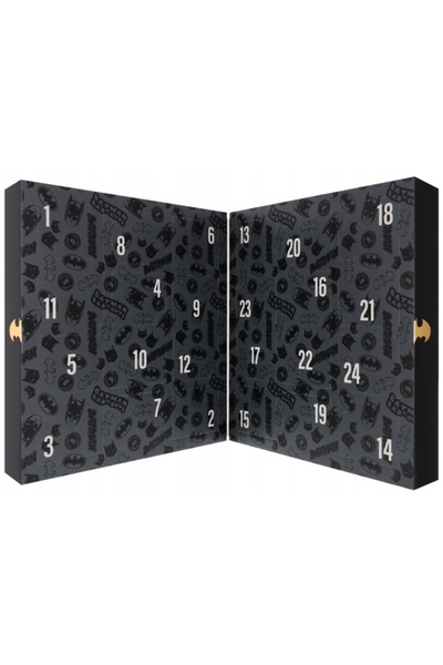 NO BRAND Calendar de Advent cu șosete bărbătești Mărimea 40-45 12 perechi Batman