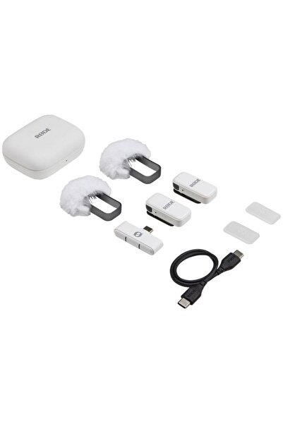Rode Sistem de microfon wireless alb pentru smartphone