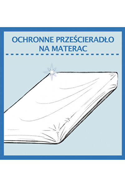 NO BRAND Cearșaf de pat impermeabil 80X160 cm Jersey Sky