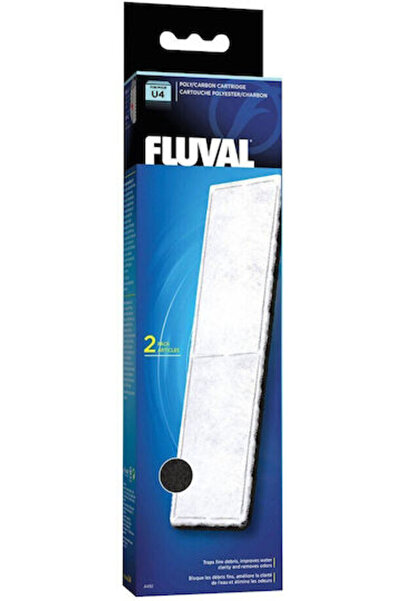 Fluval U4 Φυσίγγια Πολυκαρβονικά Αξεσουάρ Φίλτρου Ενυδρείου με Ενεργό Άνθρακα...