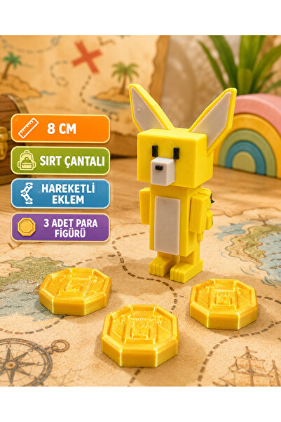 VRDCHLOE Super Bear Adventure Oynar Eklemli Tekli Figür Seti Bareen,Tilki ve ...