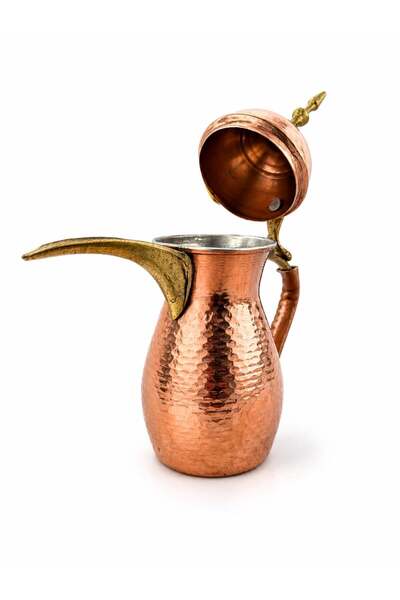 ARANA Ibric de cafea oriental din cupru, AranA, 350 ml, 21.5 cm, lucrat manual