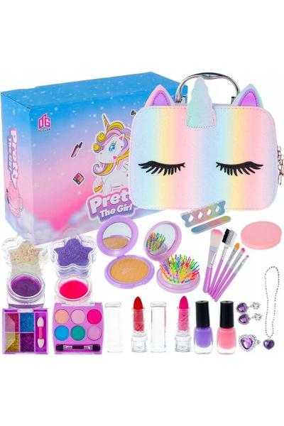 MalPlay Set de machiaj și bijuterii pentru copii într-o cutie cu unicorn