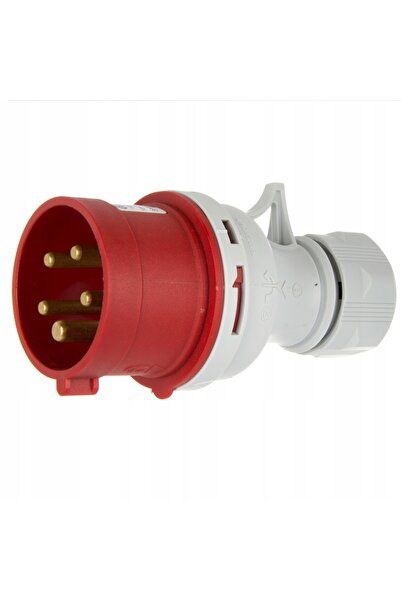 NO BRAND Ștecher PVC 5X16A cu schimbare de fază