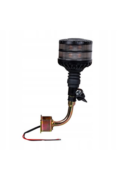 NO BRAND 12V 24V Lampă de avertizare LED Cockerel X-Spider Flex + Suport pivo...